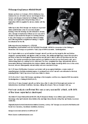 A preview of a PDF biography for Samson, George King